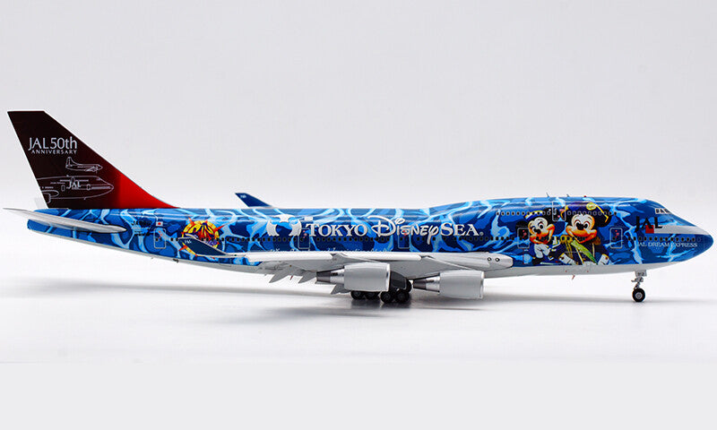 1:200 JC Wings JAL Boeing 747-400 Passenger Airplane Diecast Aircraft Model