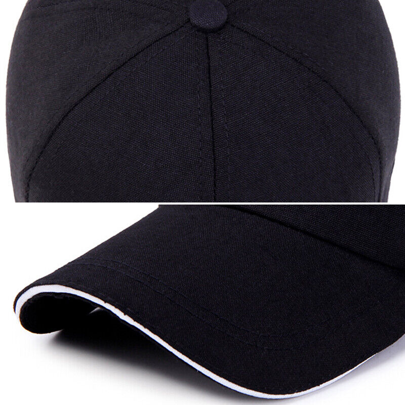 Unisex Canvas Washed Baseball Ball Cap Golf Outdoor Sport Adjustable Hat Sun Hat