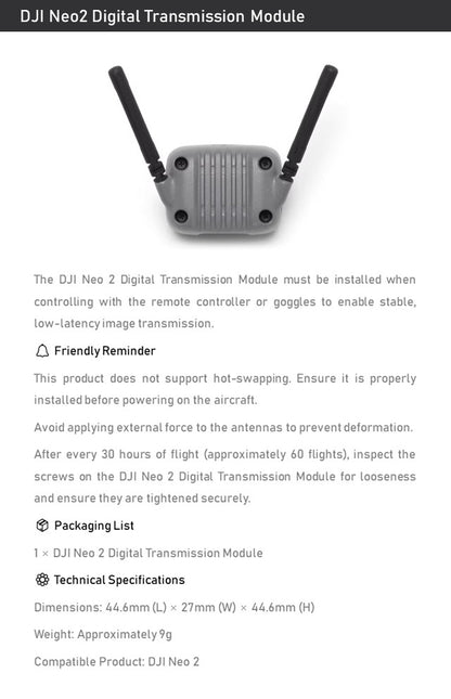 DJI Neo 2 Digital Transmission Module