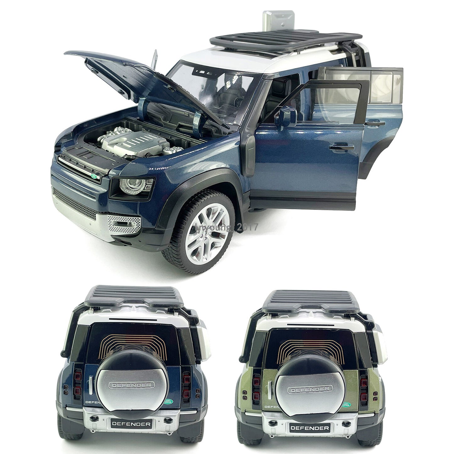 1/18 Land Rover Defender 110 Model Car Diecast Toy Vehicle Boys Toys Kids Gifts