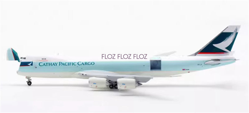 JC Wings Cathay Pacific Cargo for Boeing B747-8F B-LJF Open Nose 1:400 Model