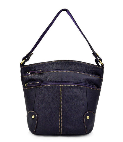 Cowhide Crossbody Bag Genuine Leather Small Messenger Bags Travelling Purse 1 PC