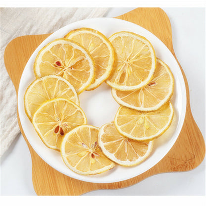 Lemon Tea Lemon Slices Dried Fruit Tea Freshly Soaked Scented Tea Green Food