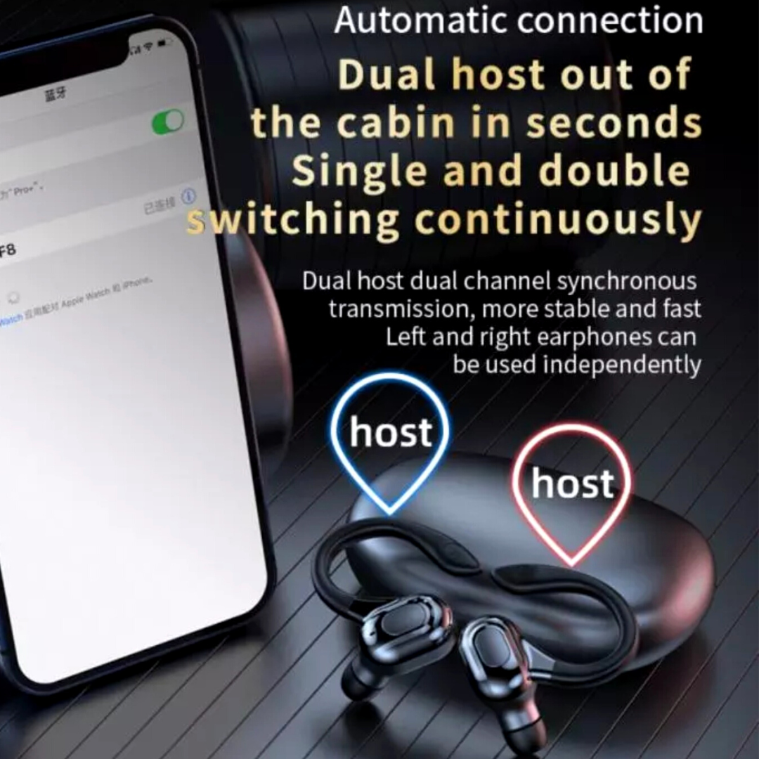 Bluetooth 5.1 Earbuds True Wireless Headphones Super Bass Waterproof Headset US