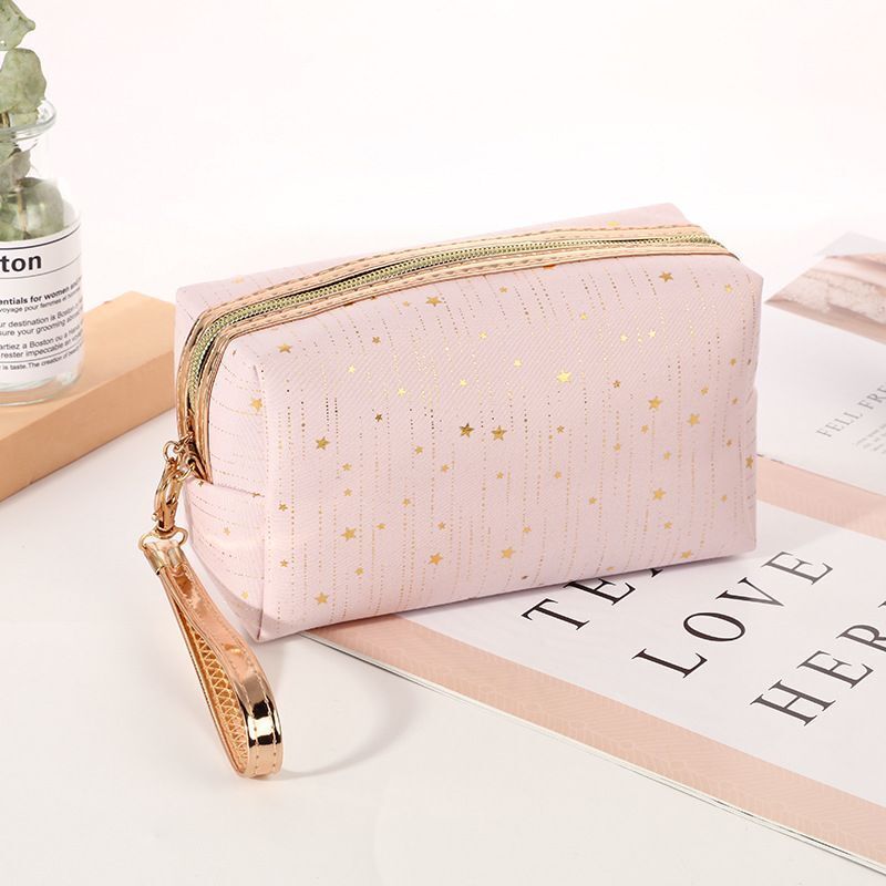 Cosmetic Bag Makeup Bag Stars Pouch Wash Toiletry Travel Tampon Holder Organizer