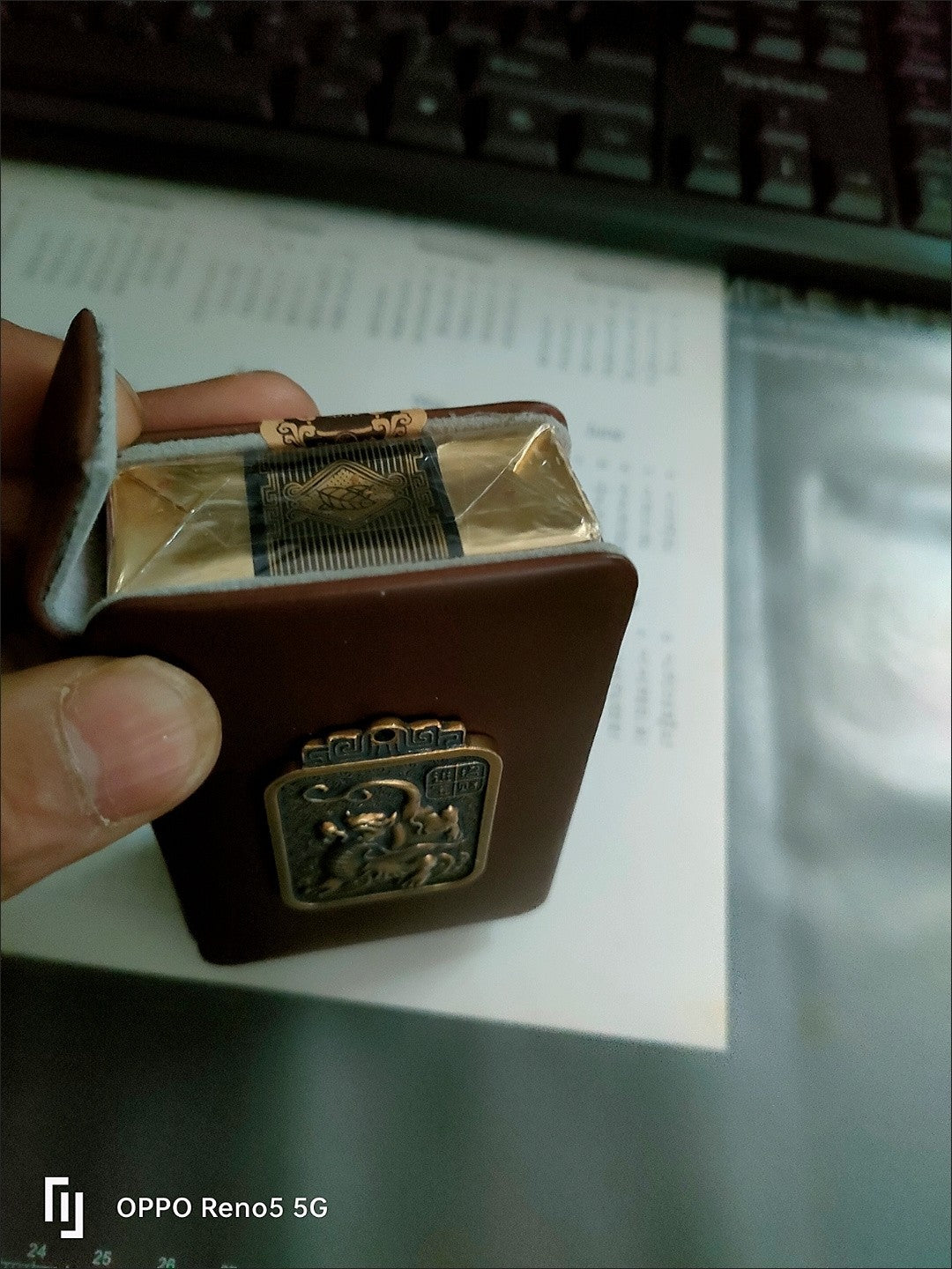 Vintage Leather Cigarette Case Soft Pack 20pcs Magnetic Flip Men’s Portable Case