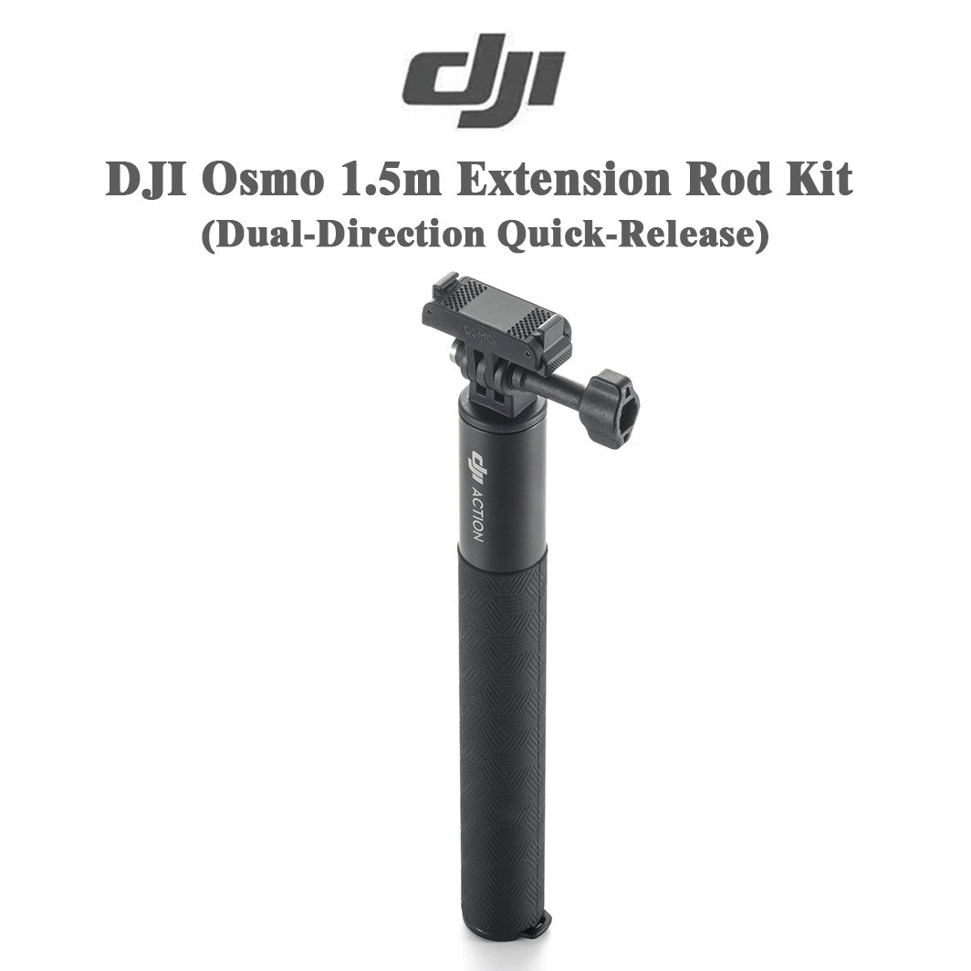 DJI Osmo 1.5m Extension Rod Kit (Dual-Direction Quick-Release) for Action 6/Nano