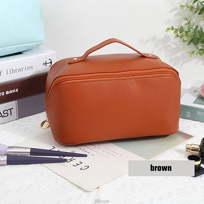 Makeup Bag Cosmetic Toiletries Organizer Traveling Waterproof Storage Case Purse