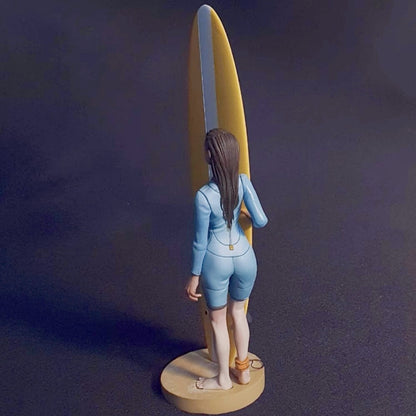 1/20 resin figure model kit Modern Surfer Girl Unassembled Unpainted