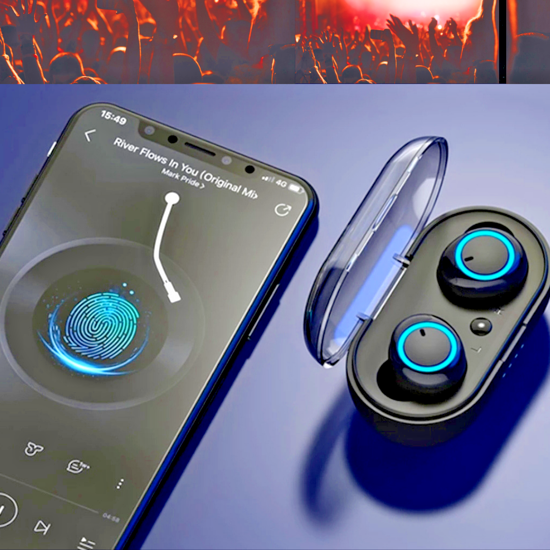 Audifonos Bluetooth 5.0 Inalambricos Auriculares Universales Para Telefonos Cell