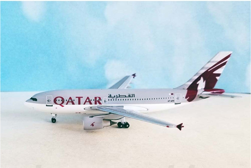 1:400 Aeroclassics Qatar Airbus A310 A7-AFE Passenger Plane Diecast Model