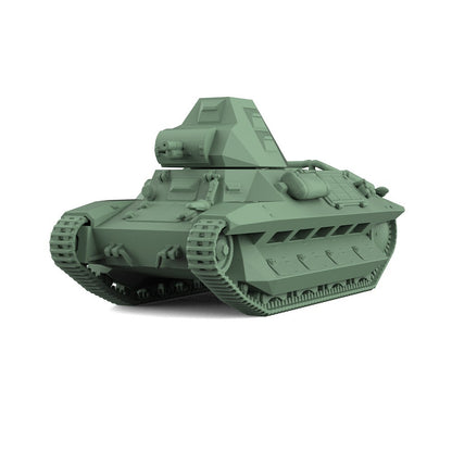 SSMODEL SS220655 1/220 Military Model Kit France FCM 36 Light Tank