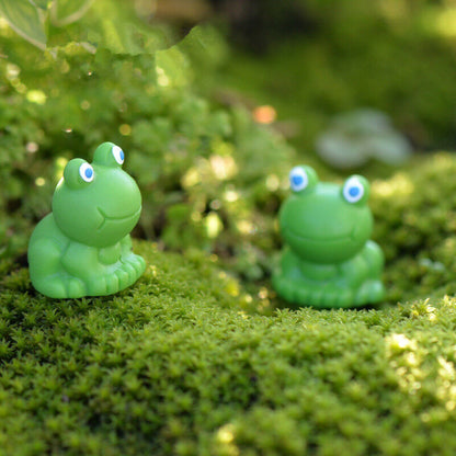 Blue Eyes Frogs Miniature Garden Yard Lawn Ornament Decoration Figurine DIY 5pcs