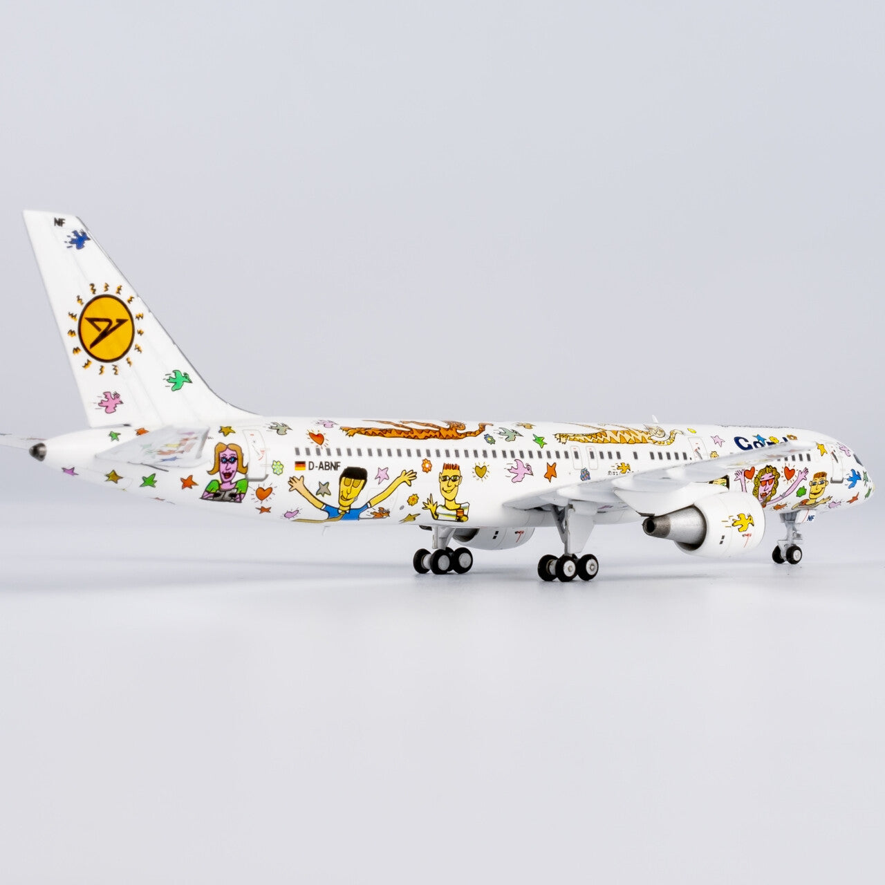 1:400 NGmodels Condor Boeing 757-200 Passenger Airplane Diecast Model