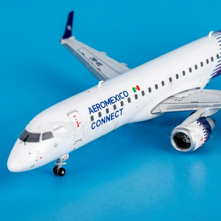 1:400 Geminijets Aeroméxico Embraer ERJ-190LR Passenger Airplane Diecast Model