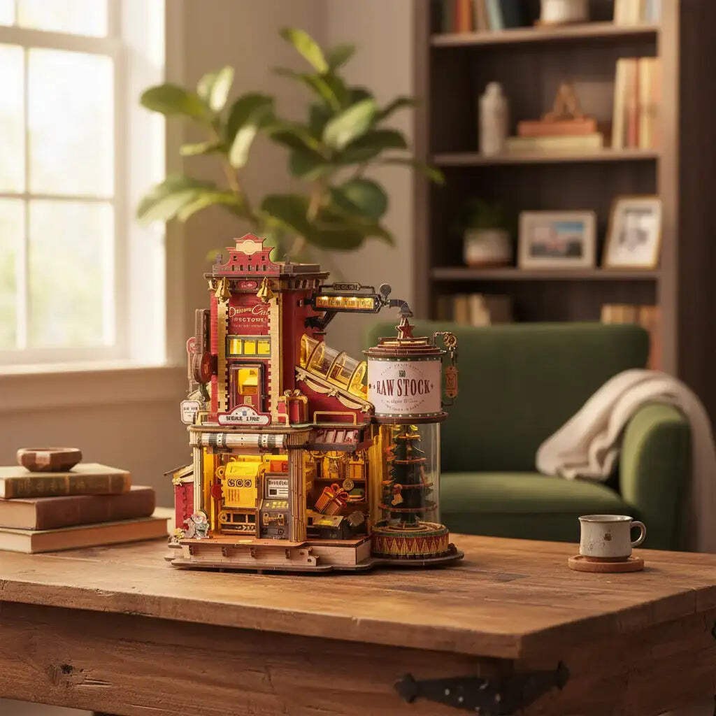 Wooden Music Box Puzzle Workshop – 3D Craft Kit