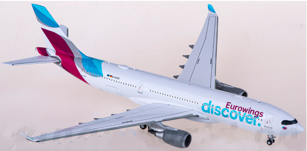 1:400 BT400 Eurowings Airbus A330-200 Passenger Airplane Diecast Model