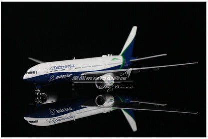 1:400 JC Wings BOEING 777-200 Eco Demonstrator Passenger Airplane Diecast Model