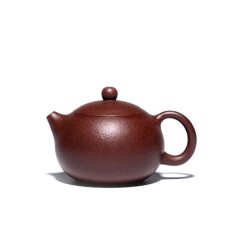 5.4 Oz Real Yixing Zisha Tea Pot Handmade Xishi Pot Marked Ball Shaped Inufser