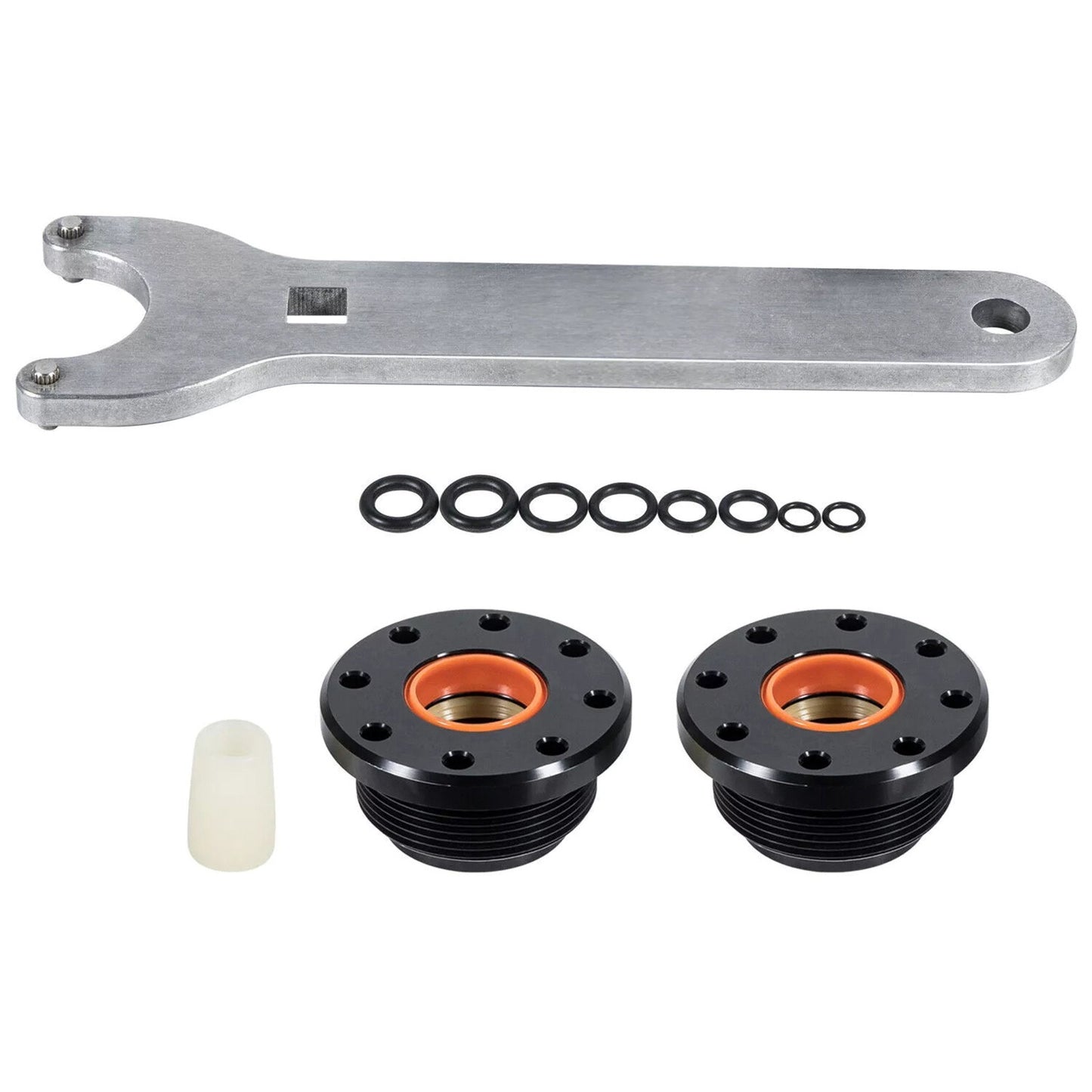 New hydraulic Cylinder seal kit for pivot/front mounted for Seastar With Wrench