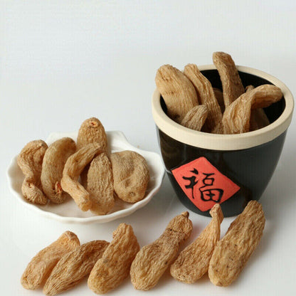 Chinese Herbs Medicine Ecology Herbal Gastrodia Elata Roots Slice Organic Tianma