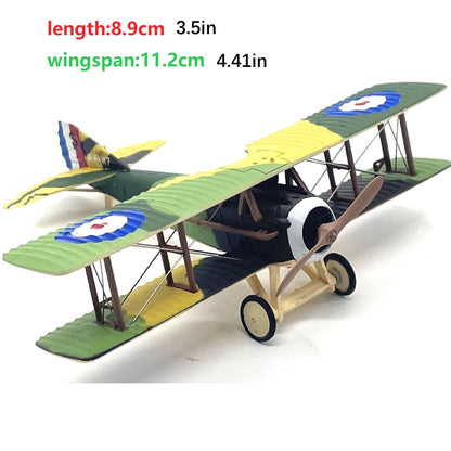 1/72 WWI French SPAD S.XIII Biplane Propeller Fighter Aircraft Military Model r