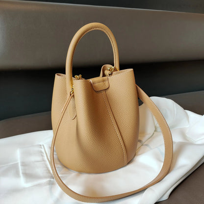 Tote Cowhide Women's Shoulder Crossbody Bag Fashion Ladies Hand Bag