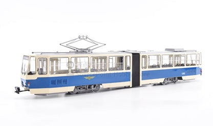 1:43 PremiumClassixxs TATRA-T1 Tram Prague Line 5001 Passenger Car Diecast Model
