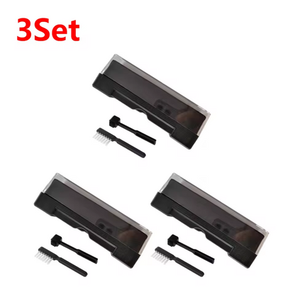 3in1 Vinyl Record Cleaning Brush Set Stylus Velvet Anti-static Cleaner Tool Lot