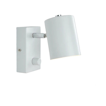 Wall Lamps Indoor LED With Switch Nordic Simple Lights EU US Plug Bedside Sconce