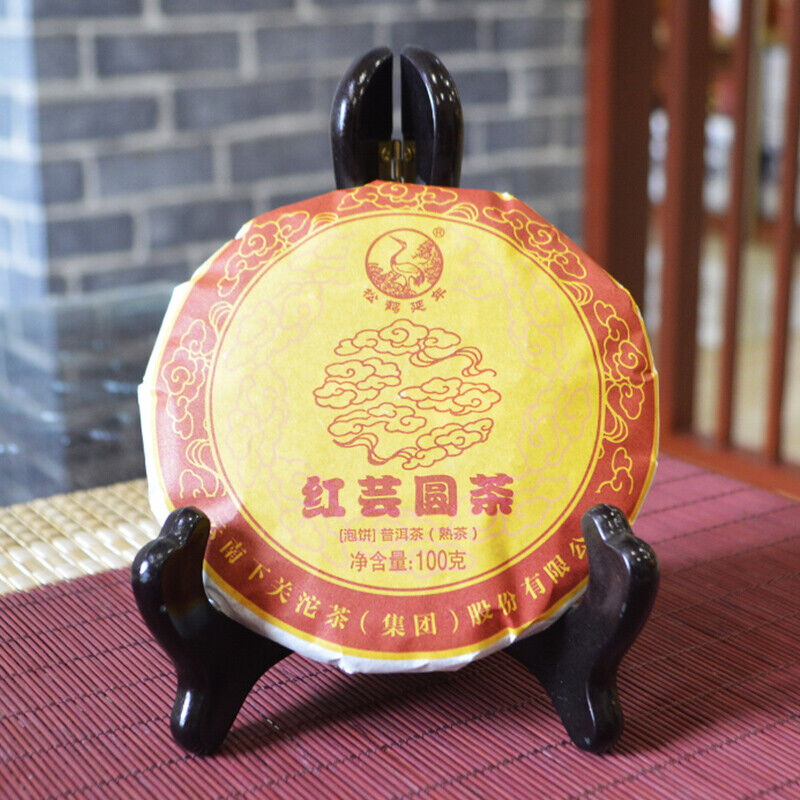 HONG YUN Yuan Cha * 2016 Xia Guan Mini Cake Pu'er Puer Puerh Ripe Shu 100g