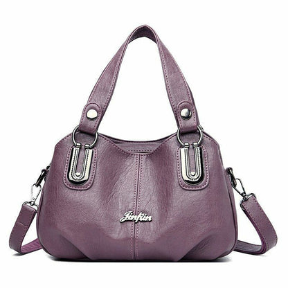 Soft Leather Messenger Luxury Handbag For Women Designer Shoulder Bags Tote Sac