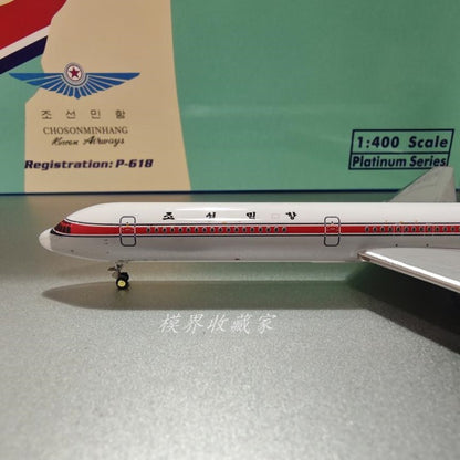 1:400 Phoenix Air Koryo Ilyushin IL-62M Airplane Diecast Aircraft Plane Model