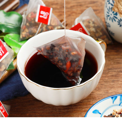 15 Bags Five Treasures Herbal Tea Hongzao Jupi Organic Healthy Herbs Teabags 7g