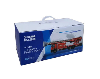 1:50 XCMG YT60 LADDER FIRE FIGHTING TRUCK Recue Vehicle Diecast Model Collection