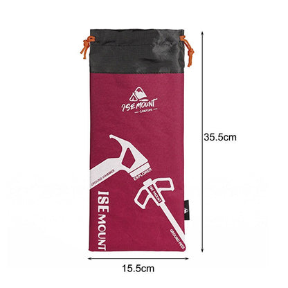 Tent Peg Nails Carry Bag Large Capacity Camping Accessories Tool Storage Bag Box