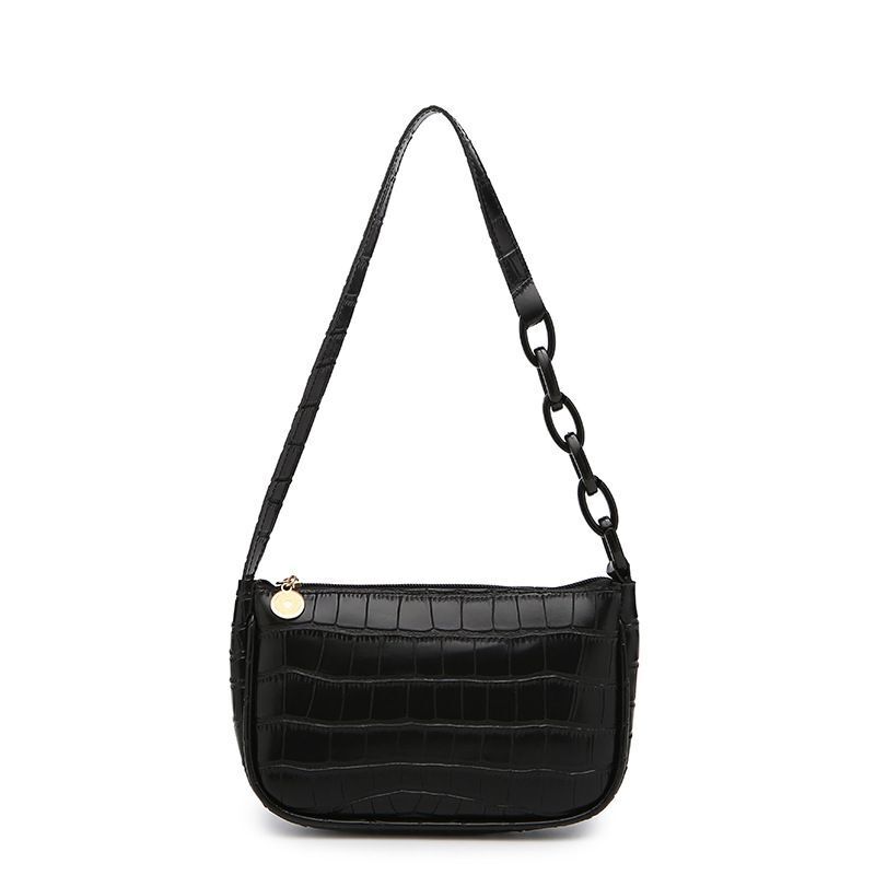 Exquisite Shopping Bag Retro Totes Shoulder Bags Leather Chain Handbag 20*5*13CM