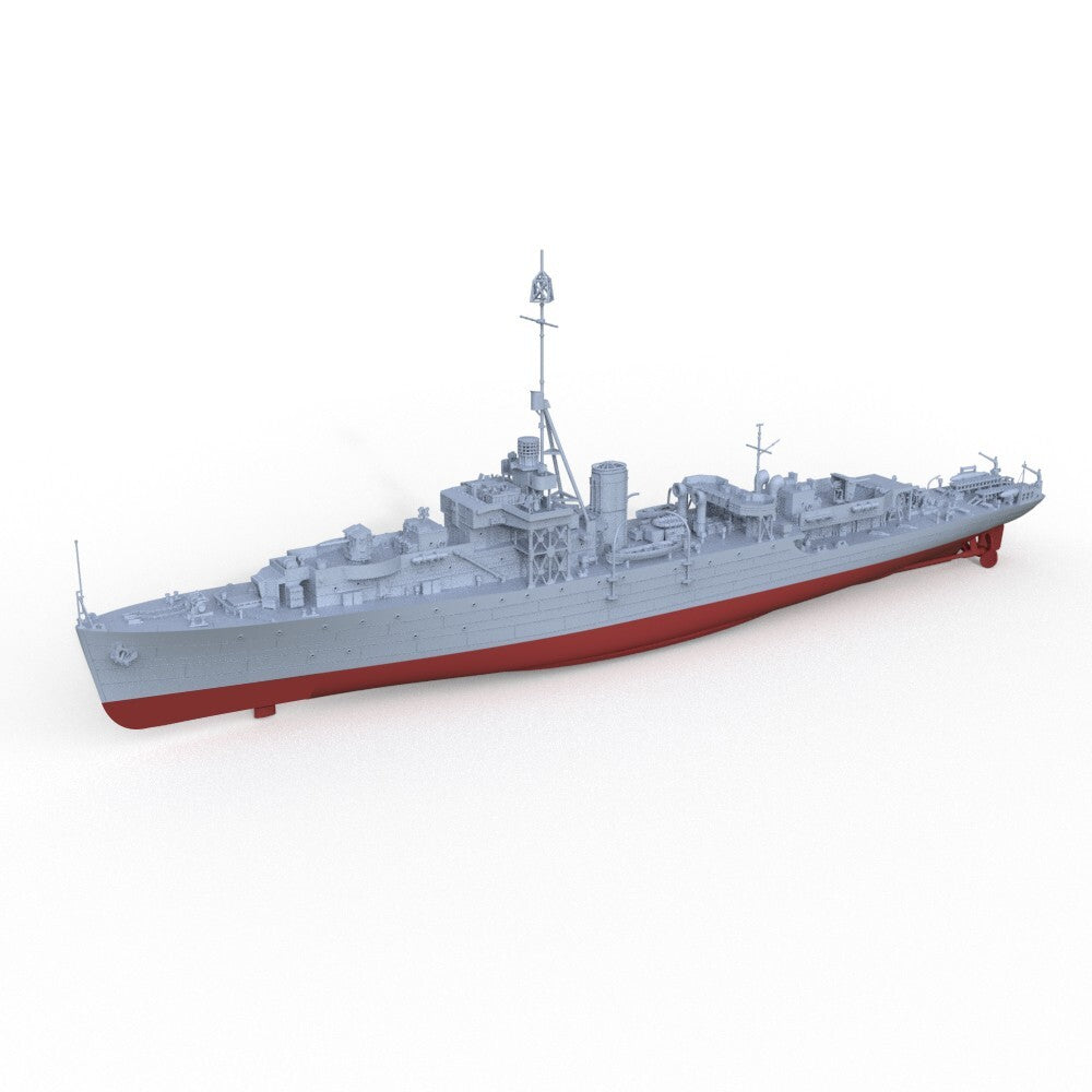 SSMODEL 1/1250 Military Model Kit HMS River Class Spey K246 Frigate FULL HULL