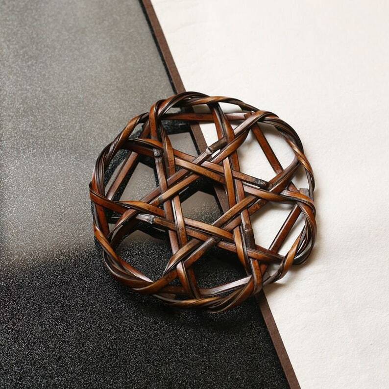 Handwoven Bamboo Coasters|Tea Accessories|Plate Mats