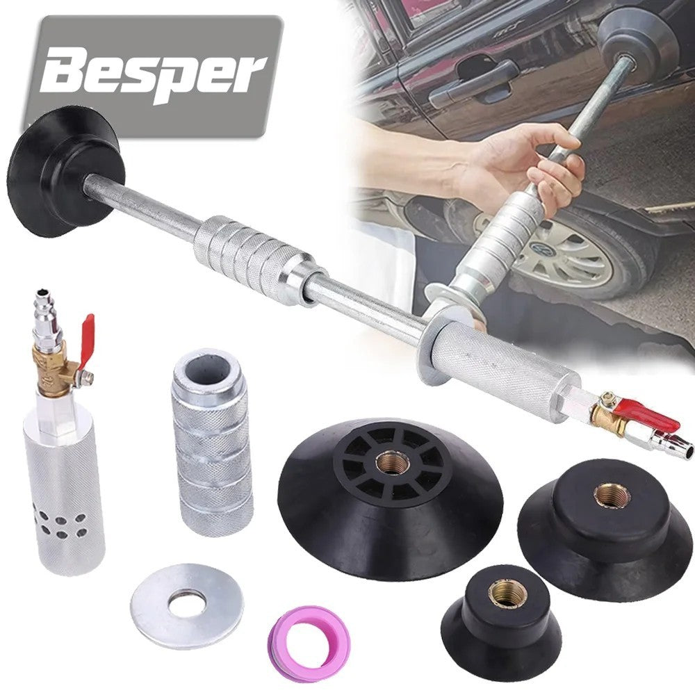 Pneumatic Car Dent Puller Suction Cup Slide Hammer Auto Body Repair Paintless