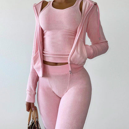 Jacket Tracksuit Two Piece Set 2 Pieces Sets Women Outfit Sweatsuit Jackets