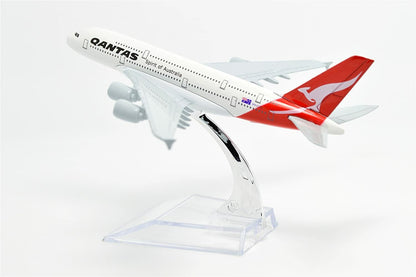 1:400 16cm Air Bus A380 Qantas Metal Airplane Model Plane Toy Plane Model