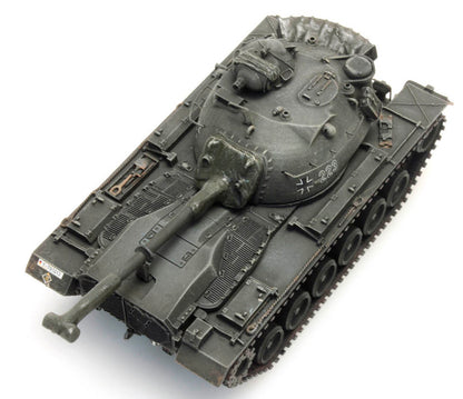 ARTITEC BRD M48 A2 Yellow olive rail transport BW 1/87 FINISHED MODEL TANK