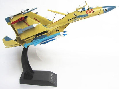 1:48 45CM J-15 Carrier Based Fighter Airplane Diecast Military Aircraft Model