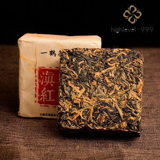 250g Yunnan Fengqing Dianhong Ancient Tree Jinya Mellow Aroma Black Tea Brick