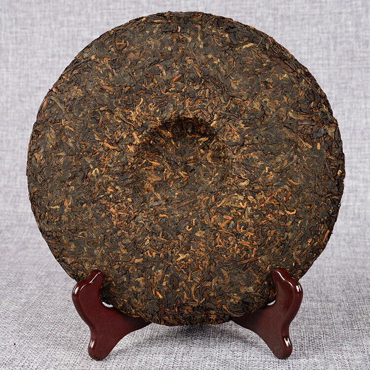 357g Pu'er Tea Cake Ripe Tea Banzhang Golden Bud Ripe Tea Cake