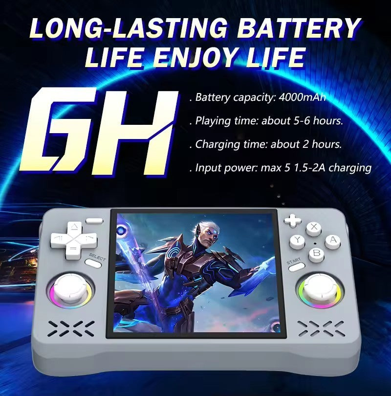 XF40H 4.0" IPS Screen Linux System Retro Pocket Handheld Game Console PSP