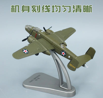 1:144 U.S. ARMY B-25 Mitchell-1941 Fighter Plane Diecast Bomber Model Collection
