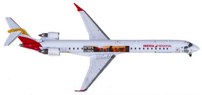 1:400 JC Wings Iberia Bombardier CRJ1000ER Passenger Diecast Airplane Model