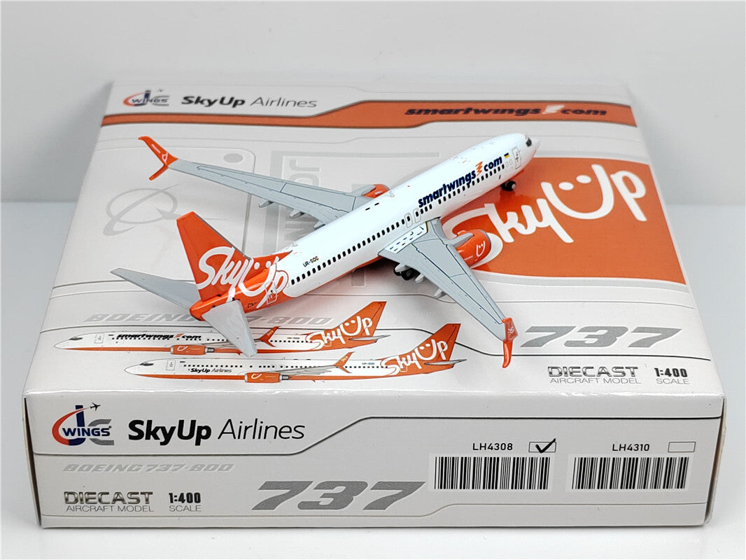 1:400 JC Wings SKYUP AIRLINES BOEING B737-800 Passenger Airplane Diecast Model